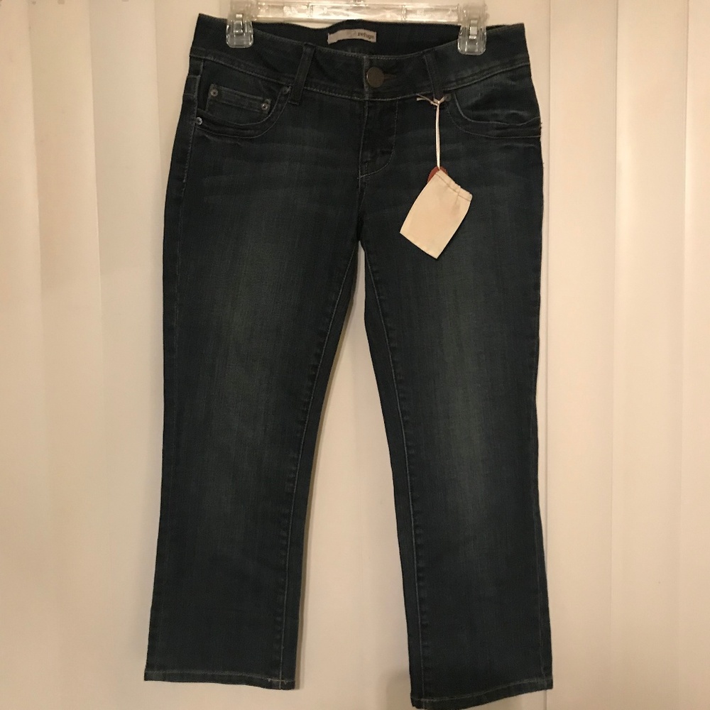 Dark Wash Blue Jeans